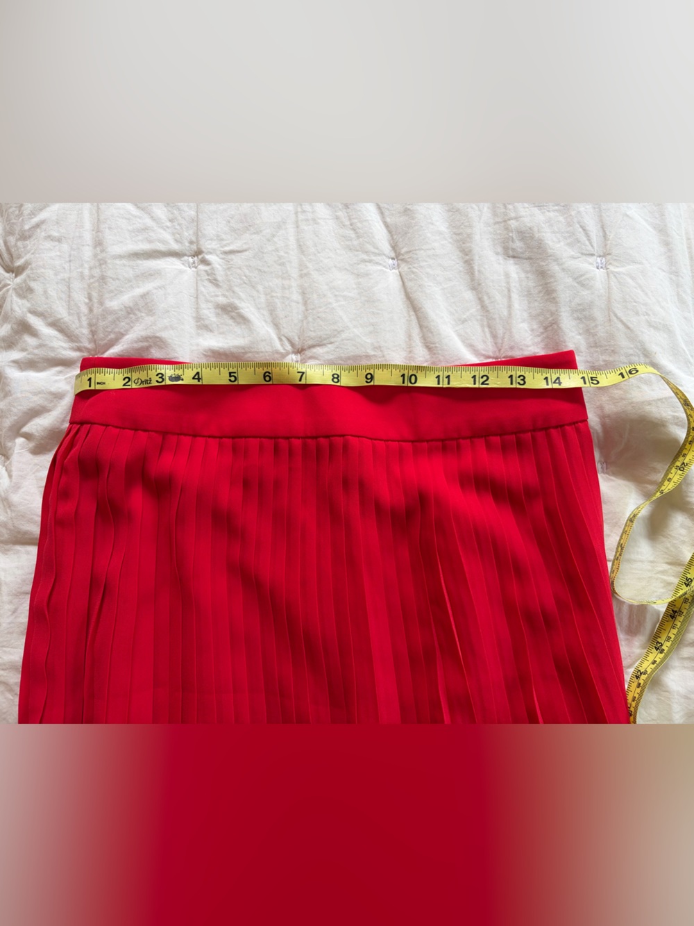J Crew California Poppy Pleated Skirt - Picture 3 of 7